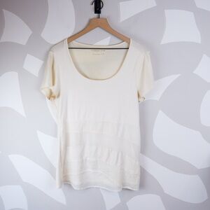 Coldwater Creek Ivory Blouse | S